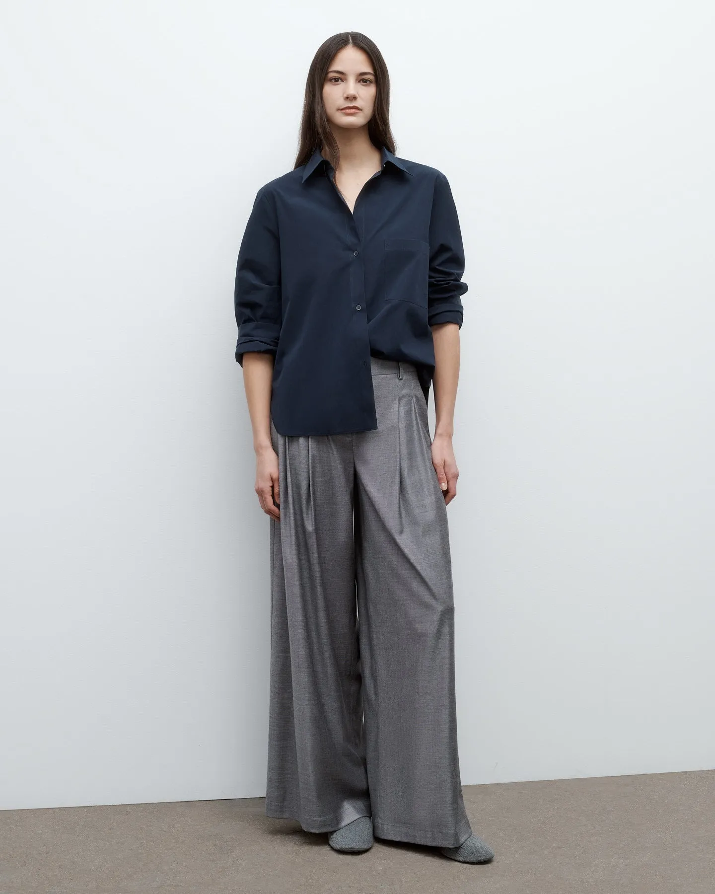 Next Morning Shirt in Cotton Poplin sold by TWP CLOTHING product image thumbnail 4