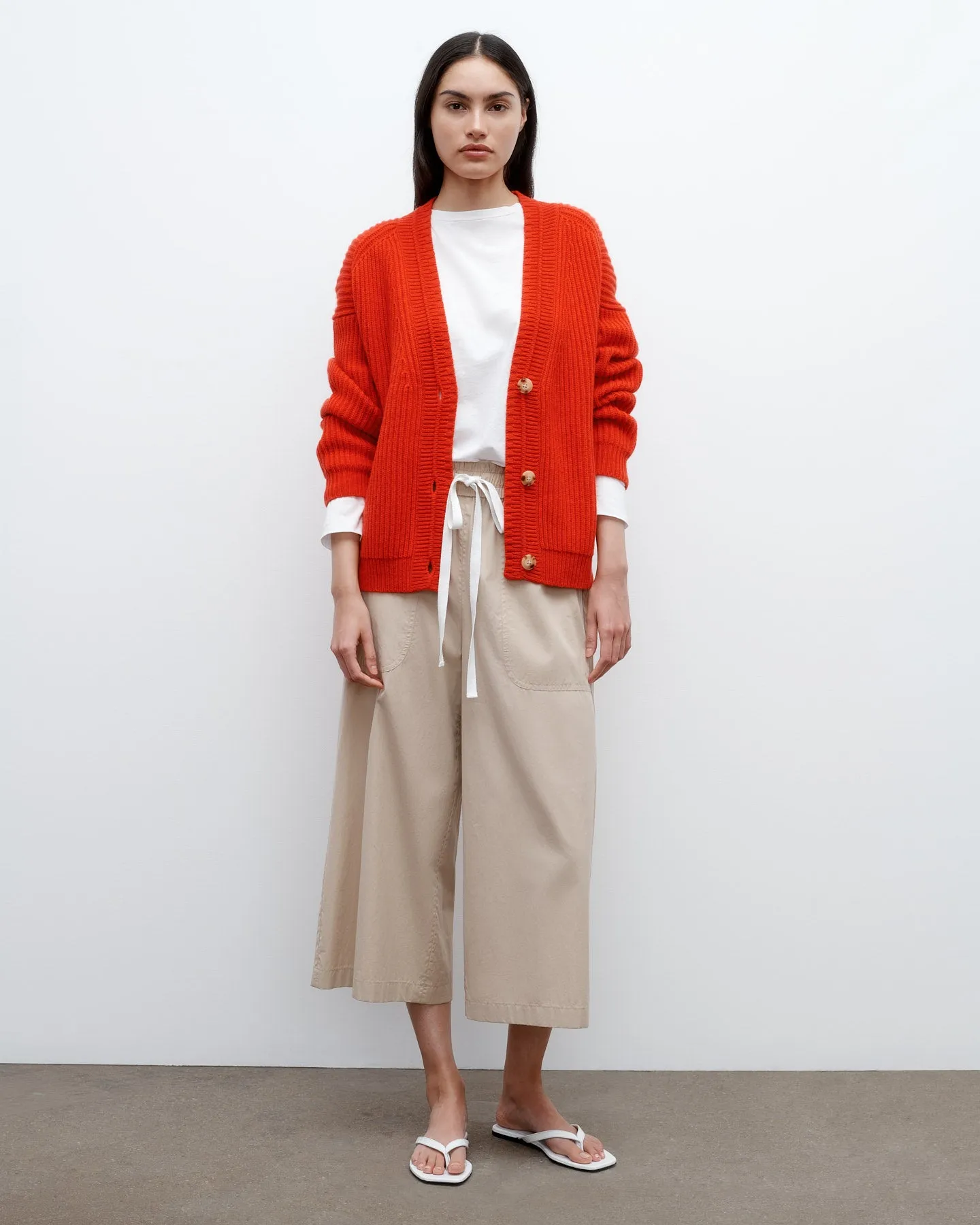 Cardi in Italian Cashmere sold by TWP CLOTHING