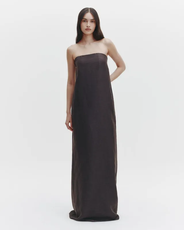 Carolyn's Gown in Delave Linen sold by TWP CLOTHING