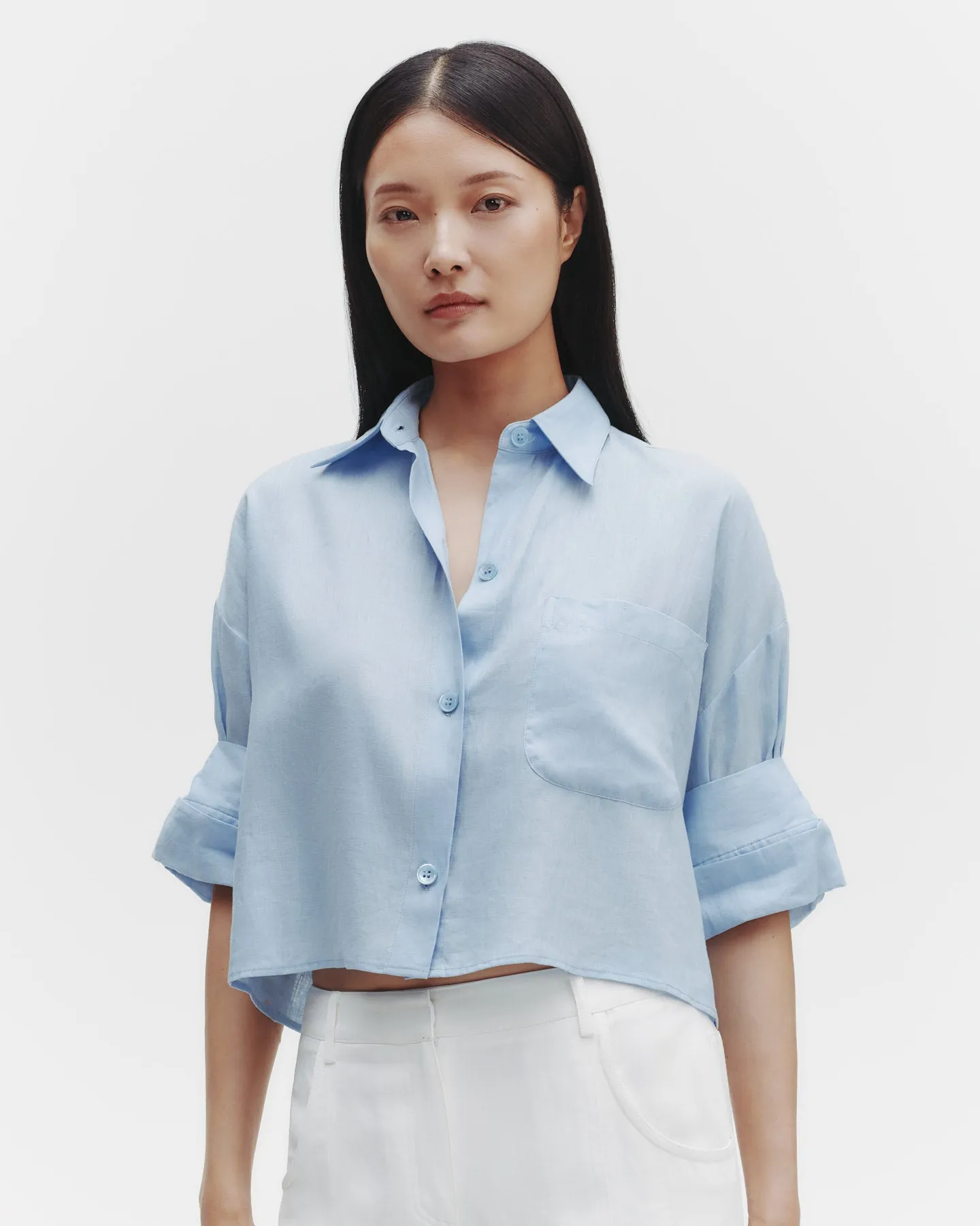 Next Ex Shirt in Delave Linen sold by TWP CLOTHING product image thumbnail 2