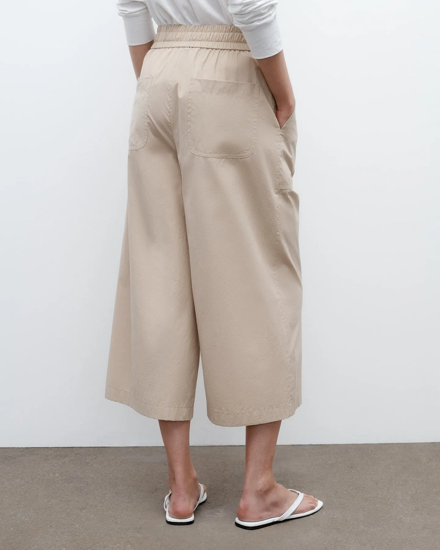 Cropped Main St Pant in Vintage Washed Poplin sold by TWP CLOTHING product image thumbnail 5