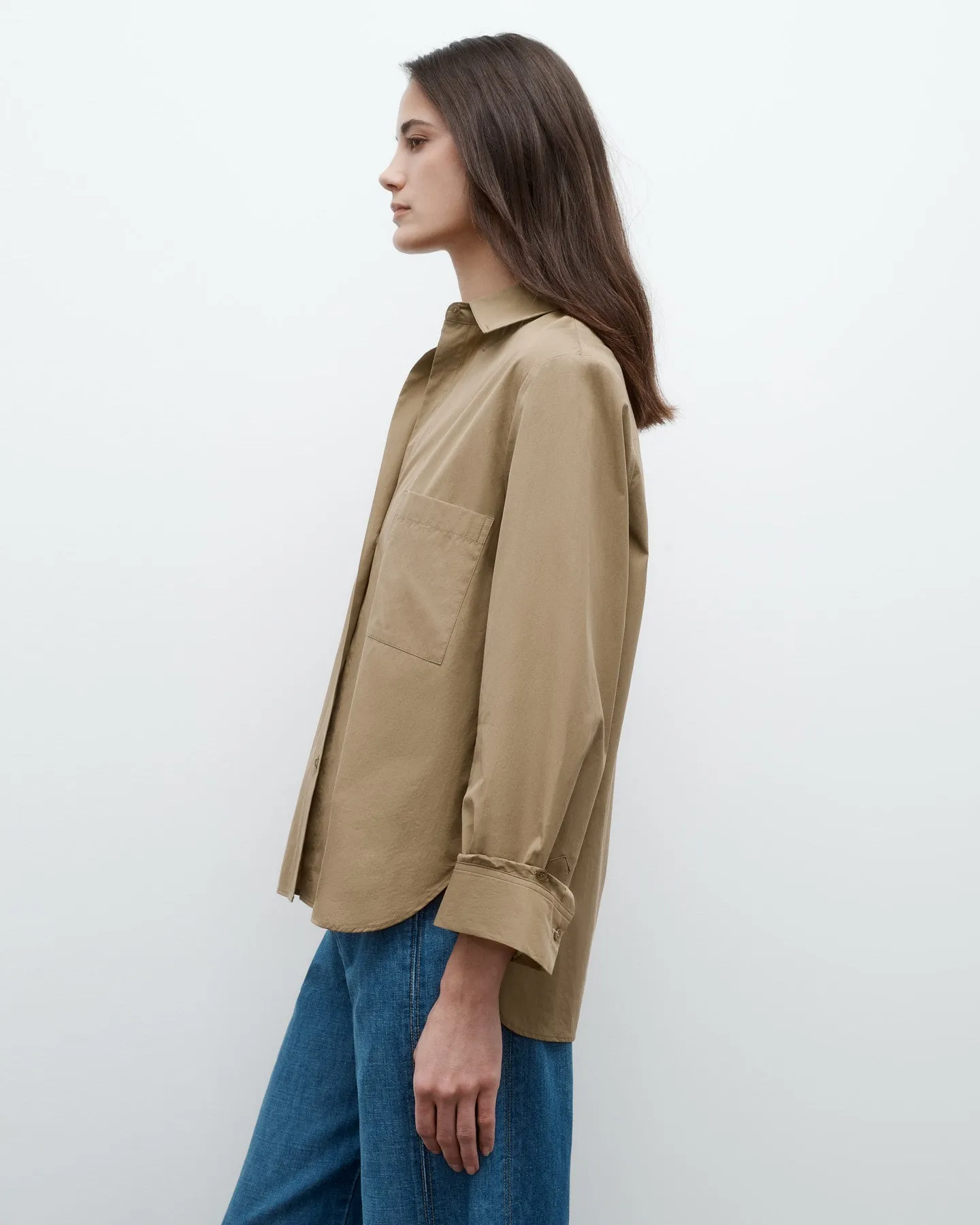 Next Morning Shirt in Super Compact Poplin sold by TWP CLOTHING product image thumbnail 2