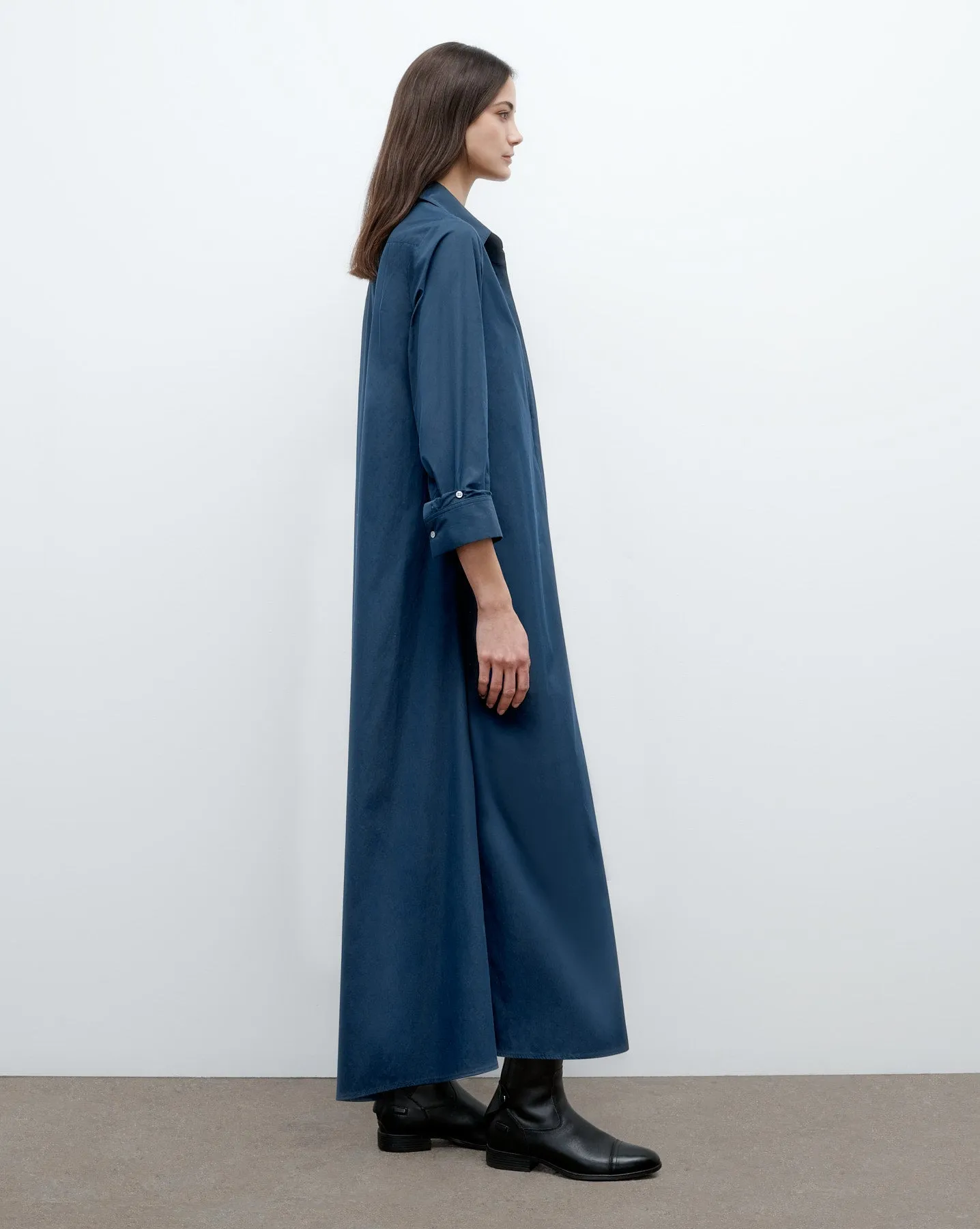 Jenny's Gown in Superfine Cotton Shirting sold by TWP CLOTHING product image thumbnail 3