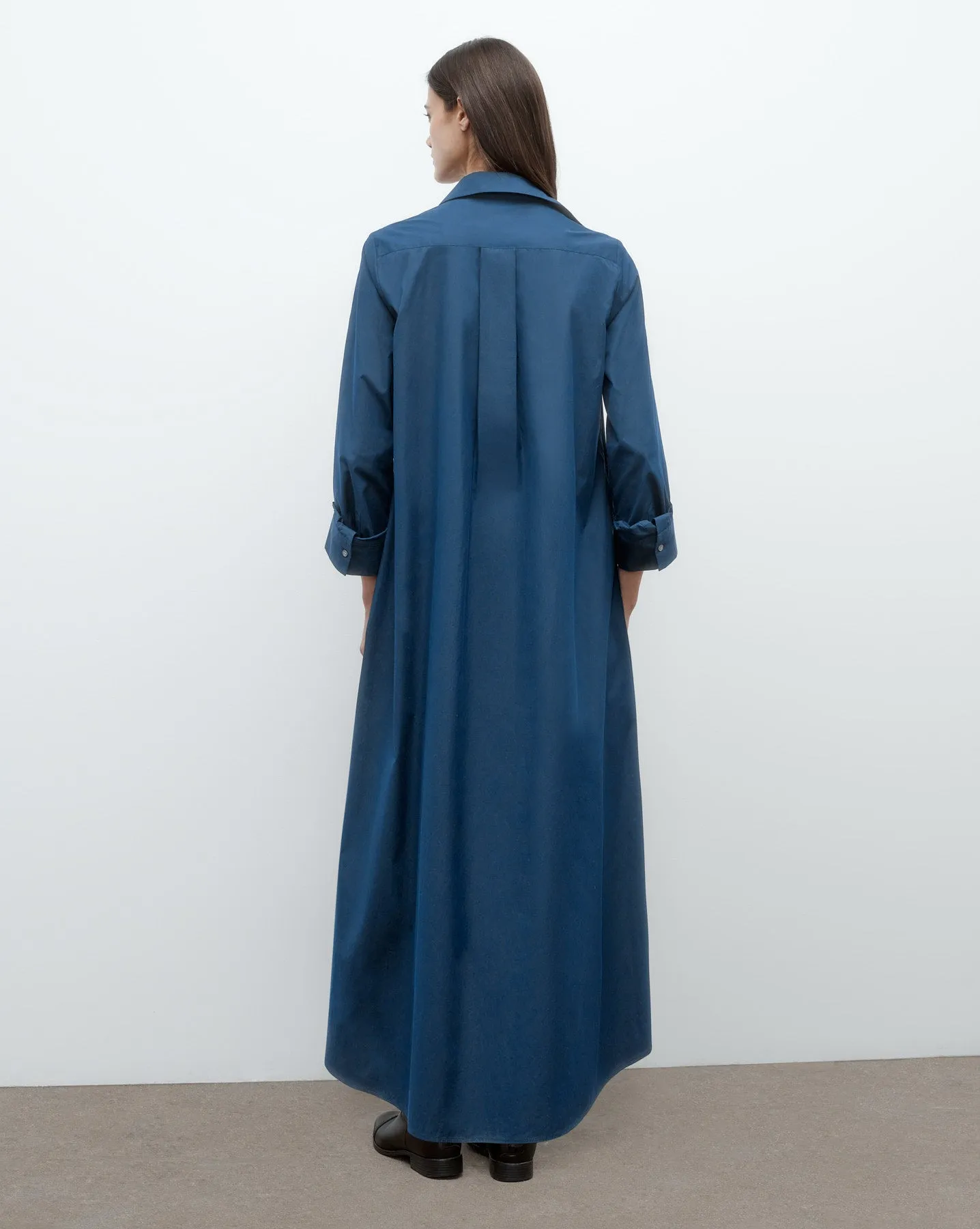 Jenny's Gown in Superfine Cotton Shirting sold by TWP CLOTHING product image thumbnail 4