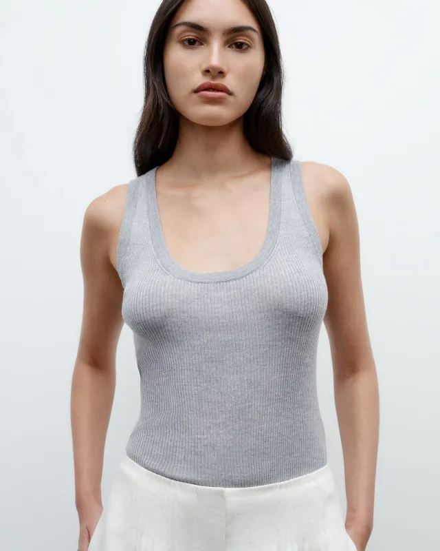 Knit Tank in wool sold by TWP CLOTHING