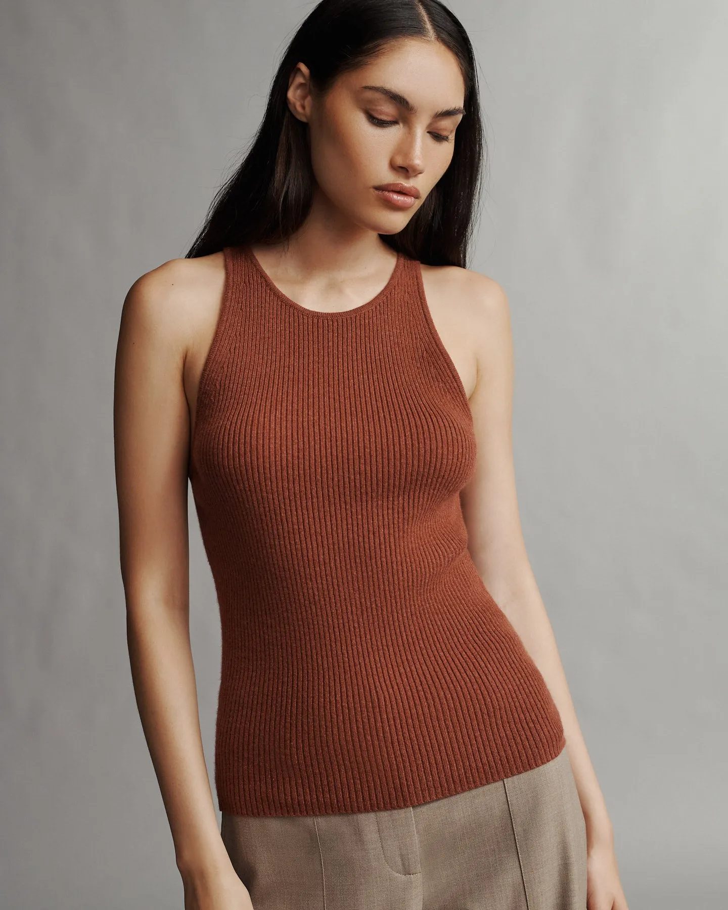Harbor Tank in Cashmere sold by TWP CLOTHING product image thumbnail 2