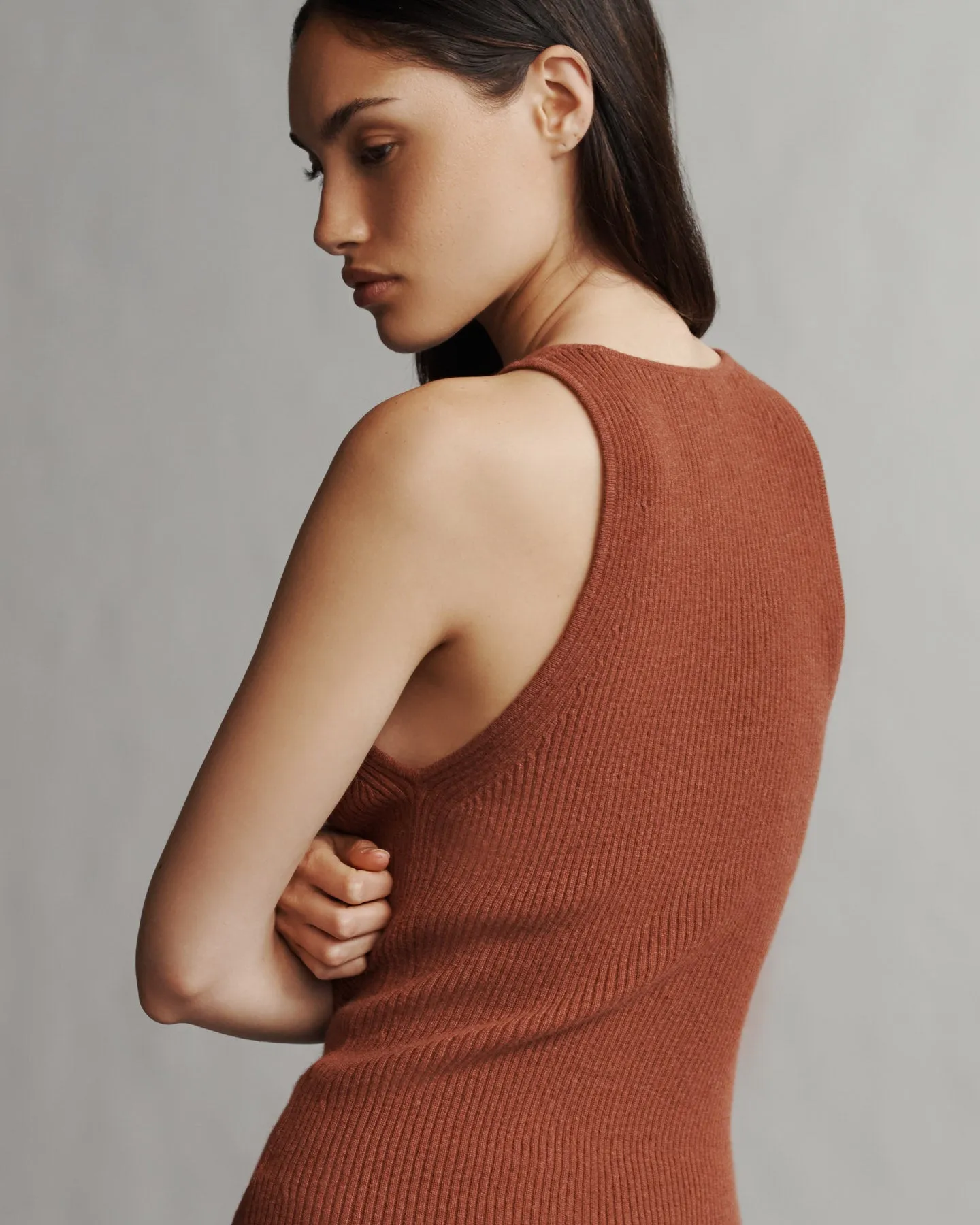 Harbor Tank in Cashmere sold by TWP CLOTHING product image thumbnail 4