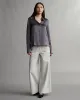 Object Of Affection Top With Sleeve Detail in Silk Charmeuse sold by TWP CLOTHING