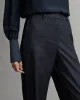Elizabeth St. Pant in Chintzed Pinstripe Suiting sold by TWP CLOTHING