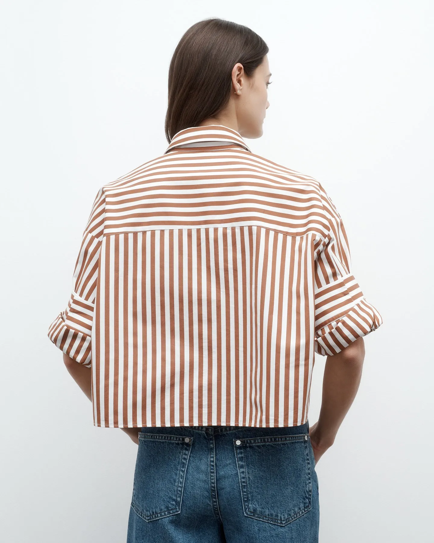 Next Ex Shirt in Epoque Stripe Cotton sold by TWP CLOTHING product image thumbnail 5