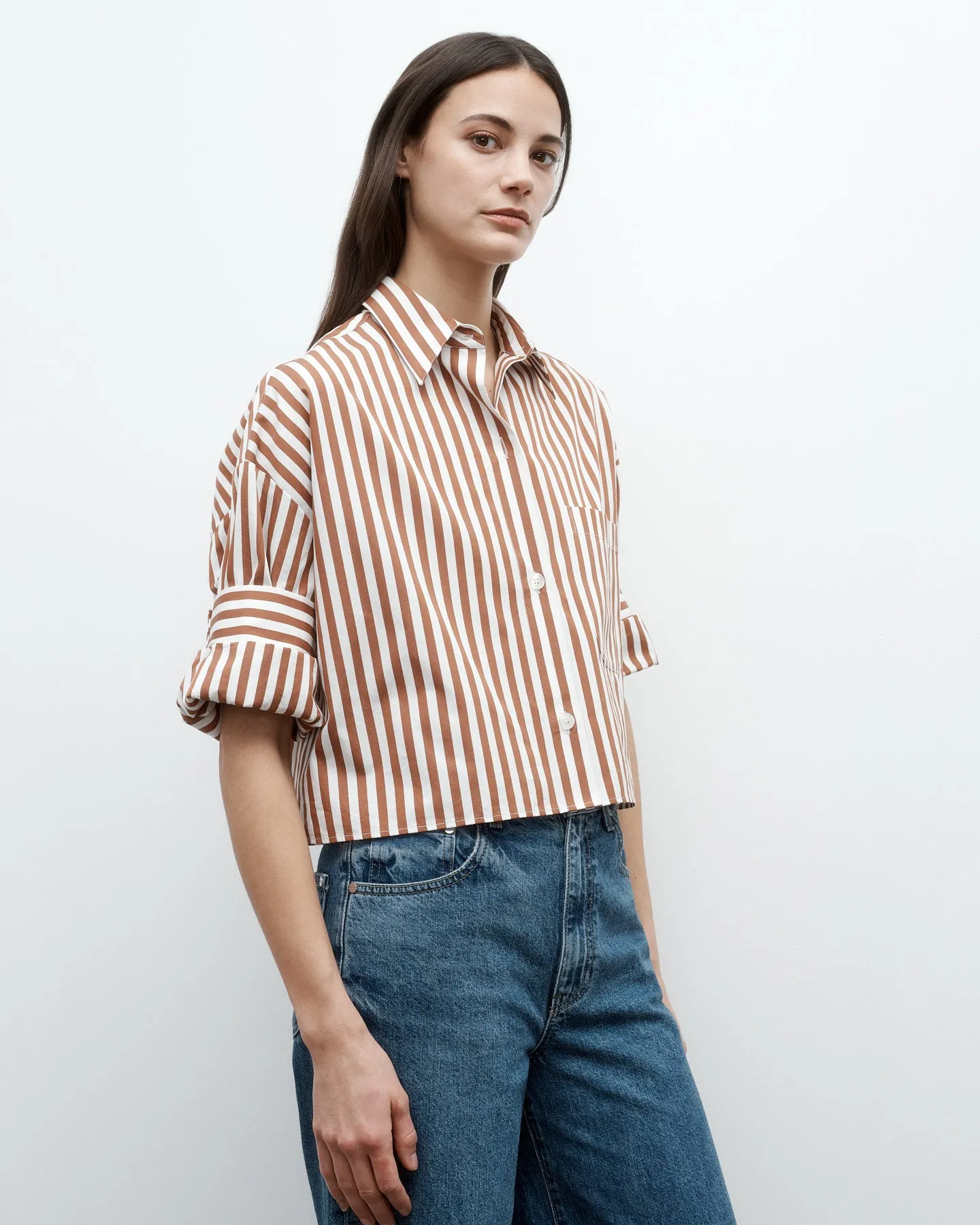 Next Ex Shirt in Epoque Stripe Cotton sold by TWP CLOTHING product image thumbnail 4