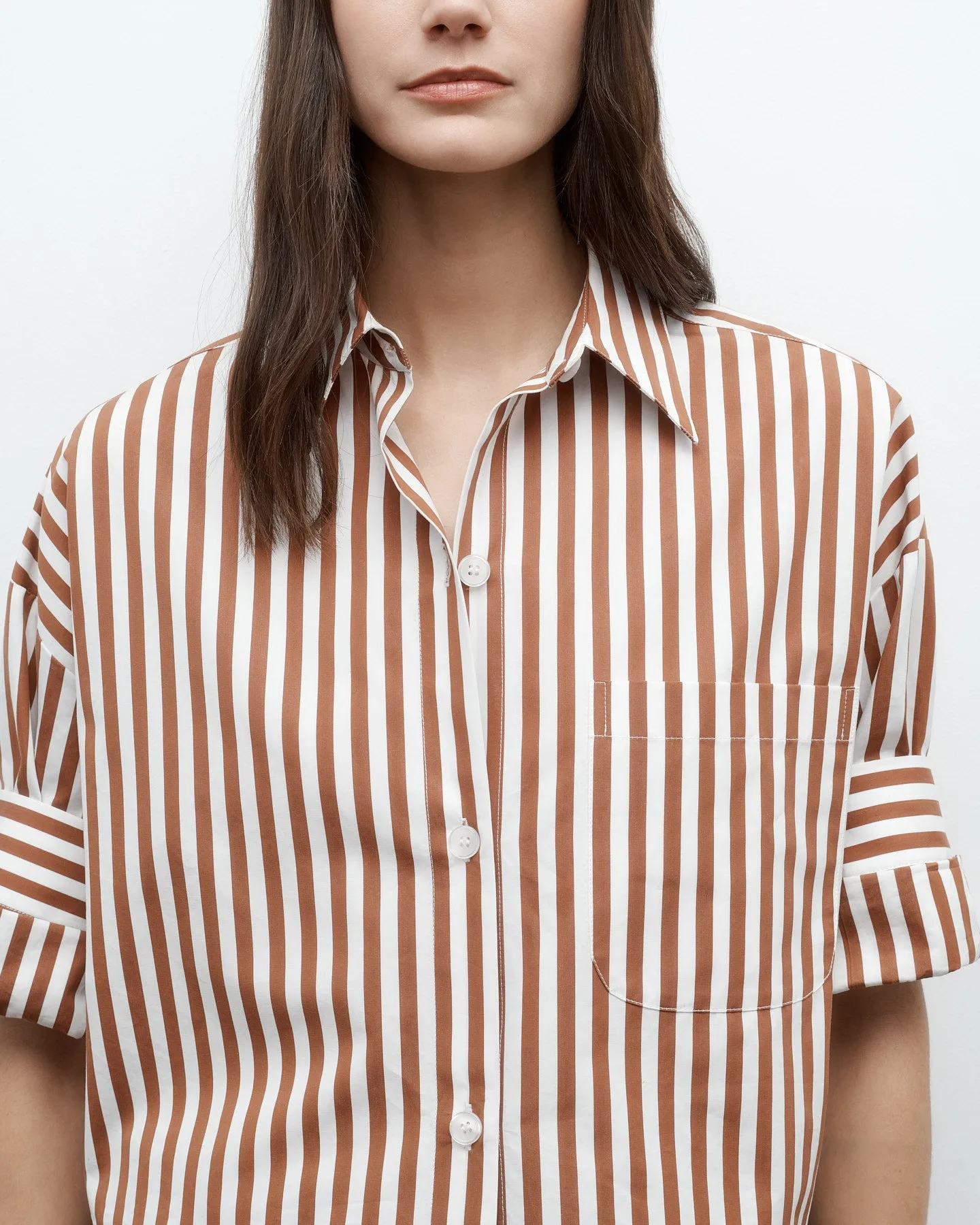 Next Ex Shirt in Epoque Stripe Cotton sold by TWP CLOTHING product image thumbnail 3