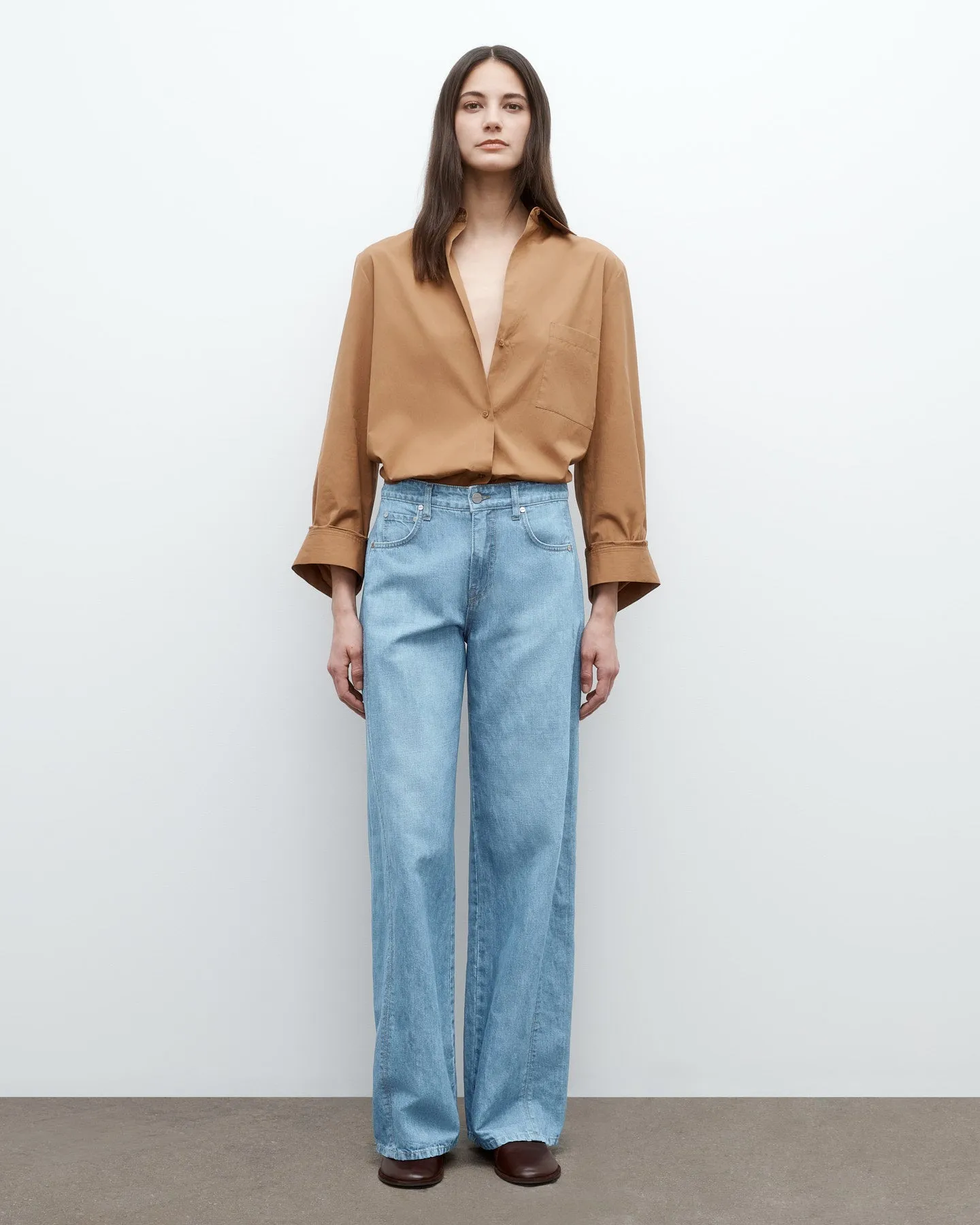 West 11th St. Jean in Linen Cotton Denim sold by TWP CLOTHING product image thumbnail 3