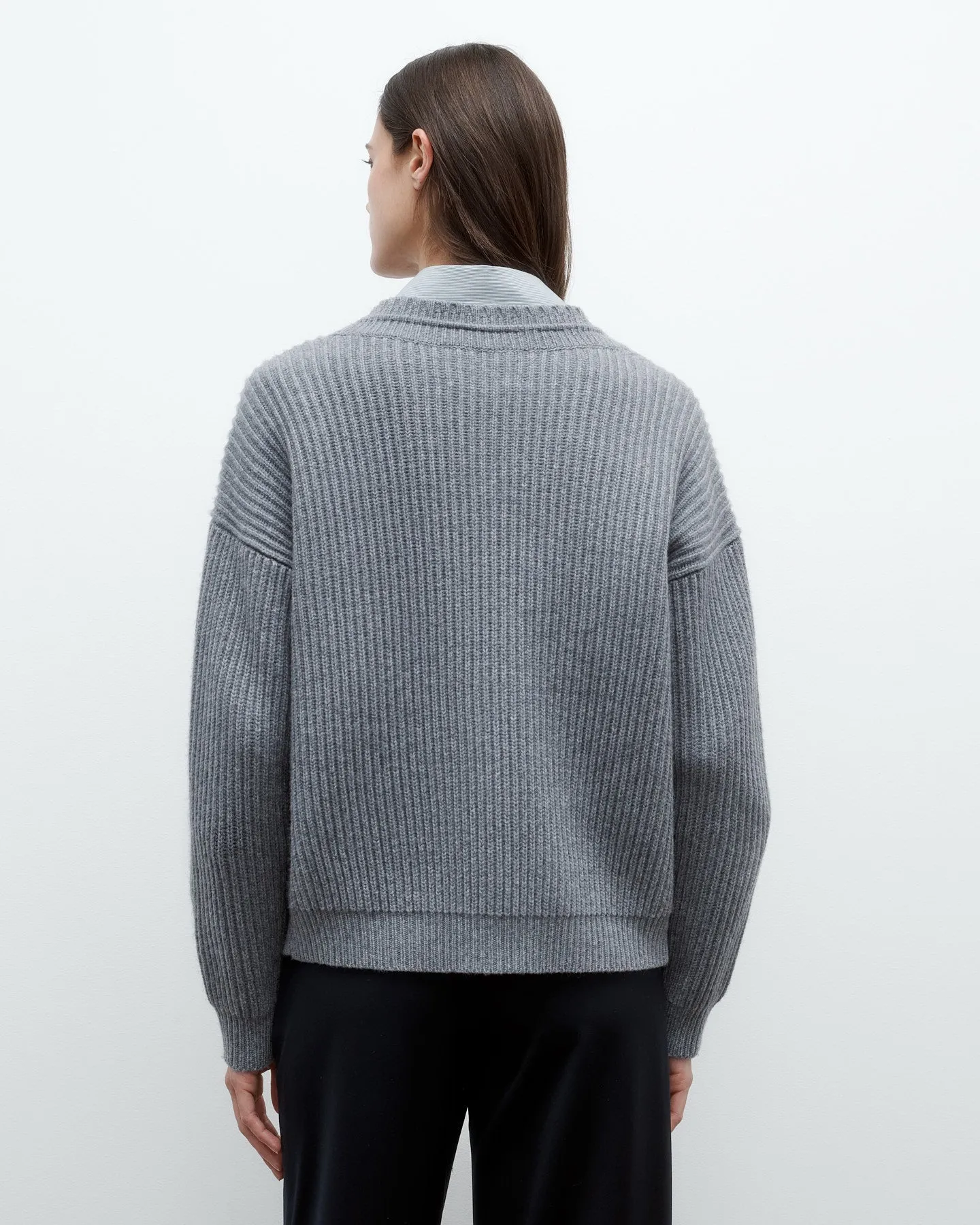 Cardi in Italian Cashmere sold by TWP CLOTHING product image thumbnail 5