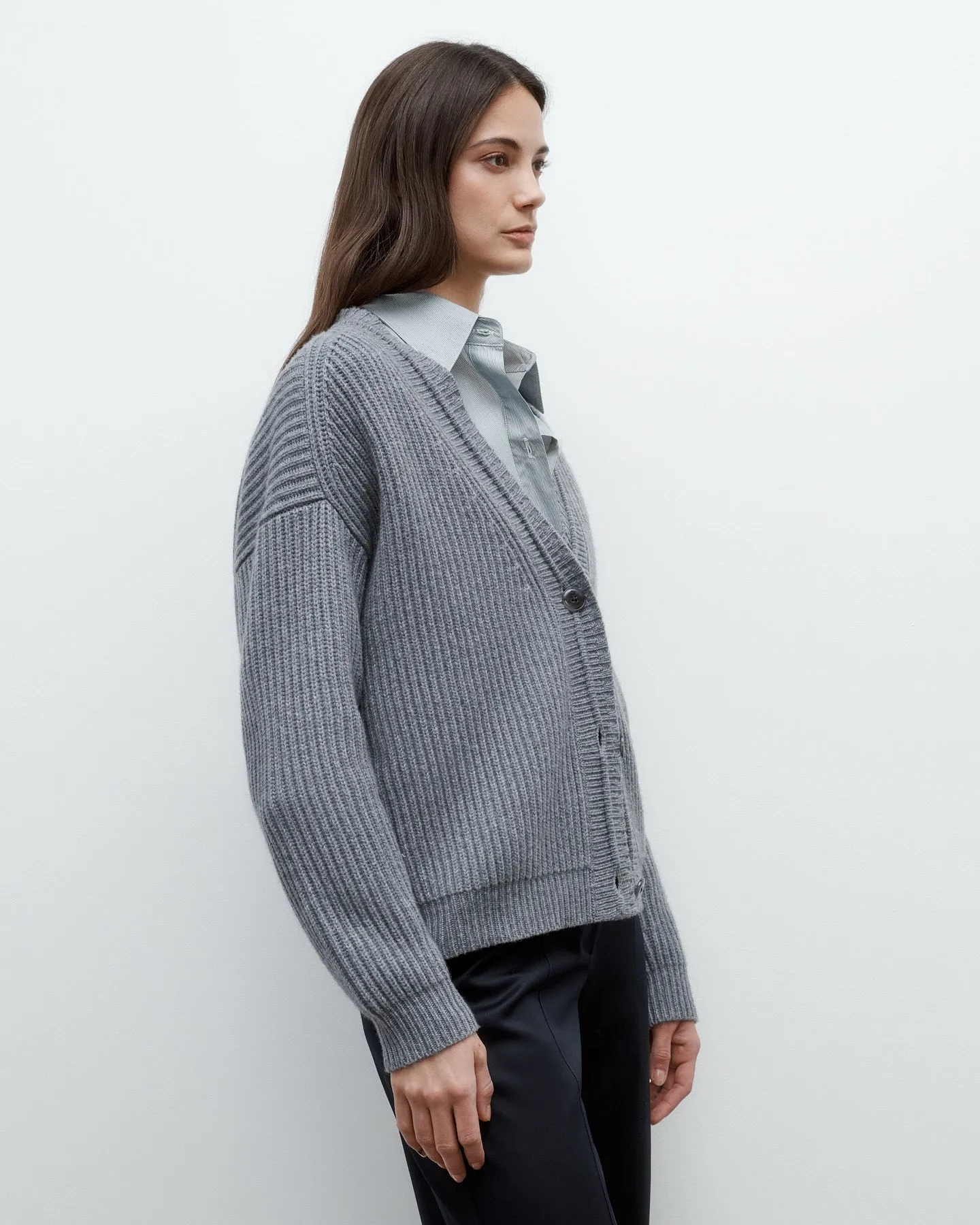 Cardi in Italian Cashmere sold by TWP CLOTHING product image thumbnail 4