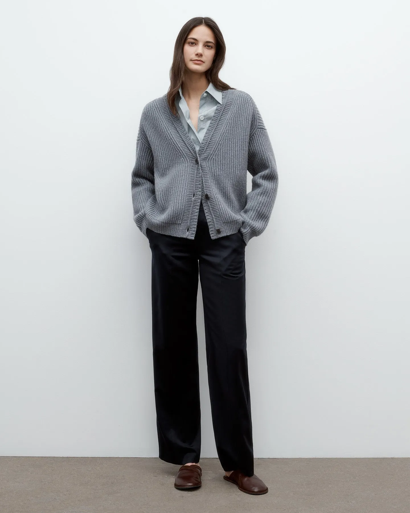 Cardi in Italian Cashmere sold by TWP CLOTHING product image thumbnail 3