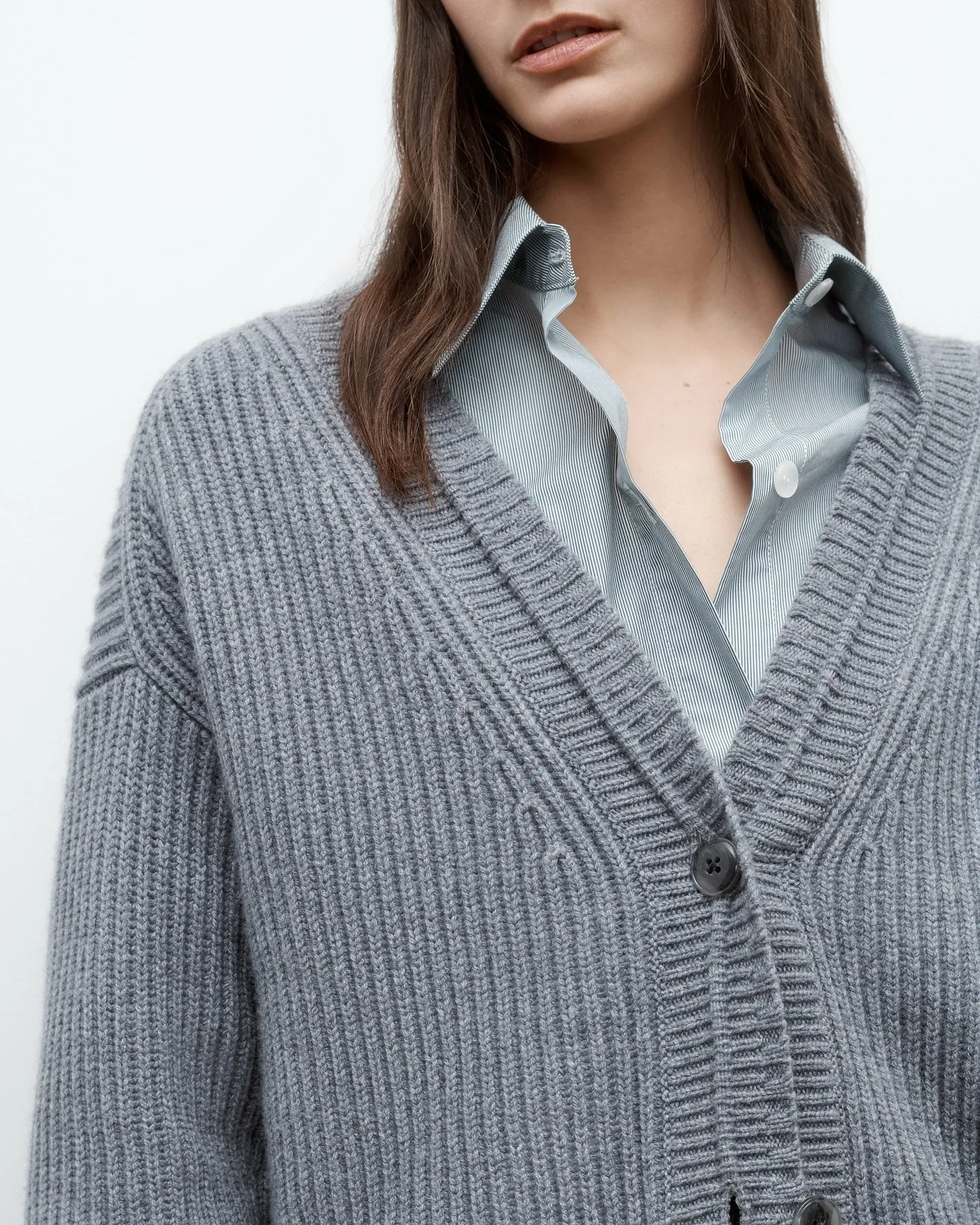 Cardi in Italian Cashmere sold by TWP CLOTHING product image thumbnail 2