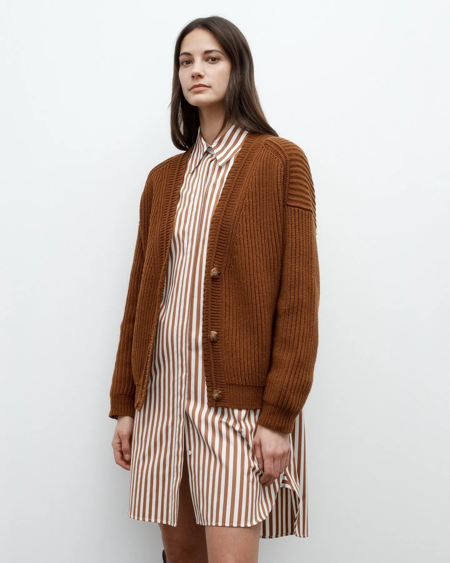 Cardi in Italian Cashmere sold by TWP CLOTHING