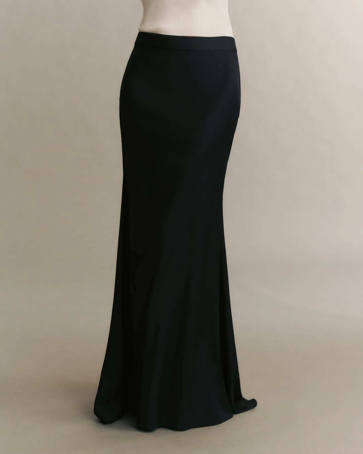 Isn't It Romantic Skirt in Chintzed Wool sold by TWP CLOTHING product image thumbnail 5