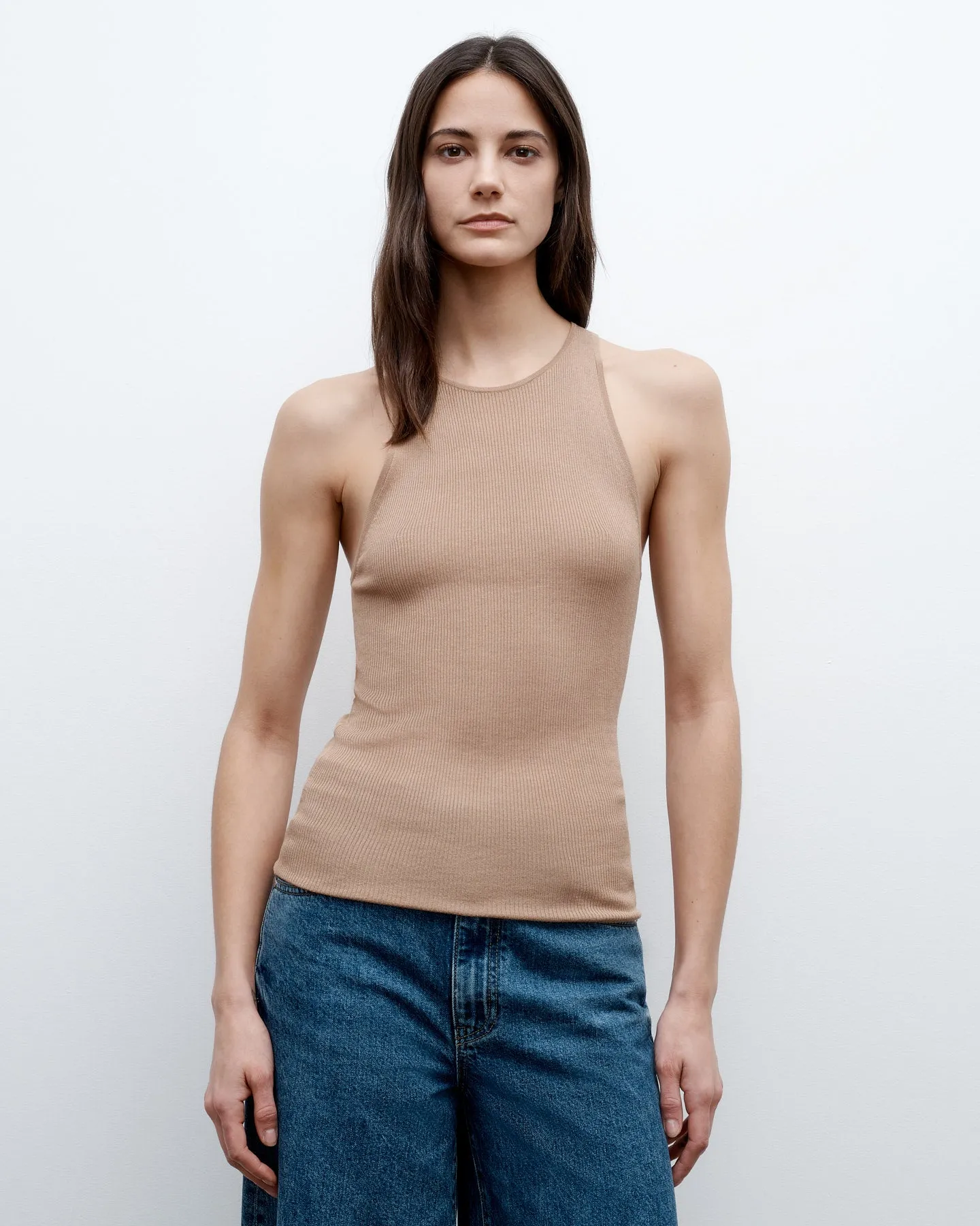 Harbor Tank in Viscose Silk sold by TWP CLOTHING product image thumbnail 2