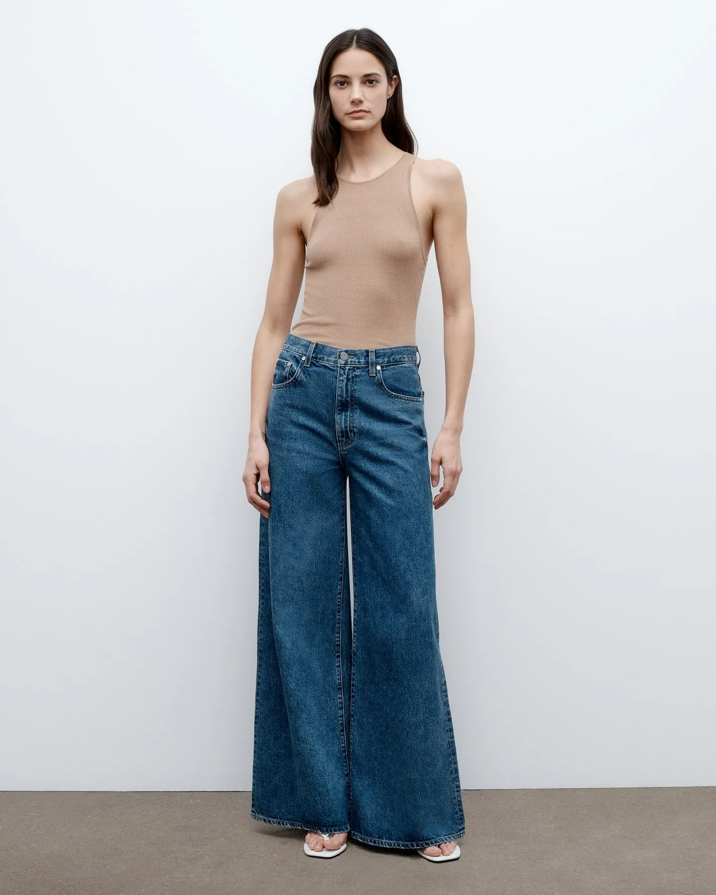 Harbor Tank in Viscose Silk sold by TWP CLOTHING