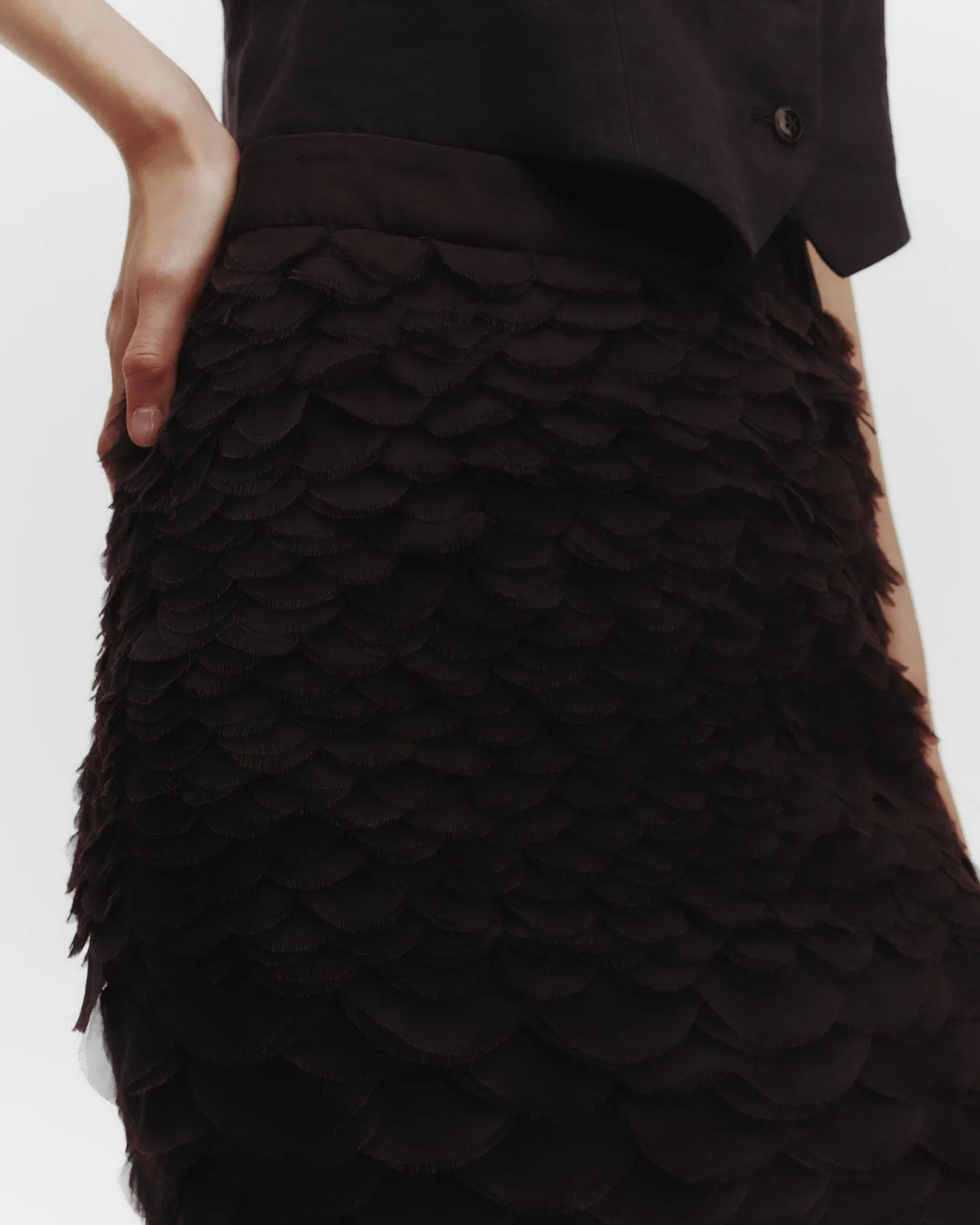 Everlasting Love Skirt in Silk Organza sold by TWP CLOTHING product image thumbnail 3