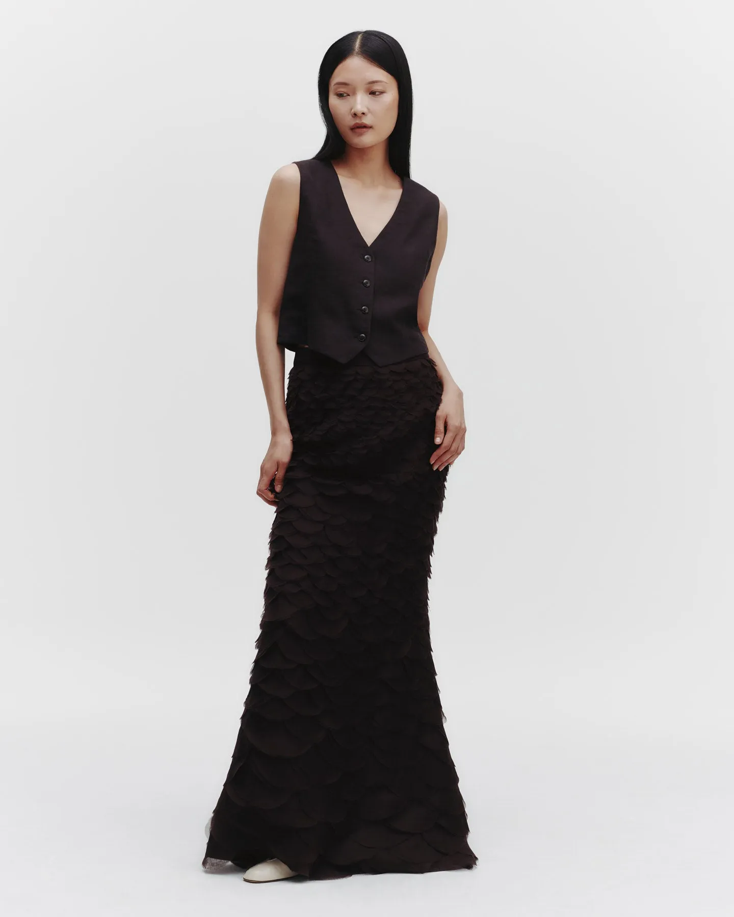 Everlasting Love Skirt in Silk Organza sold by TWP CLOTHING product image thumbnail 5