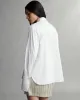 Object Of Affection Top With Crystal Collar And Cuff in Stretch Satin Cotton sold by TWP CLOTHING