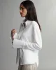 Object Of Affection Top With Crystal Collar And Cuff in Stretch Satin Cotton sold by TWP CLOTHING