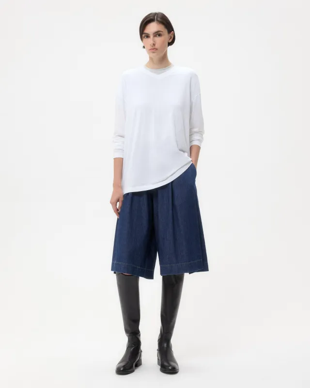 LS High V Shirt in Supima Cotton sold by TWP CLOTHING