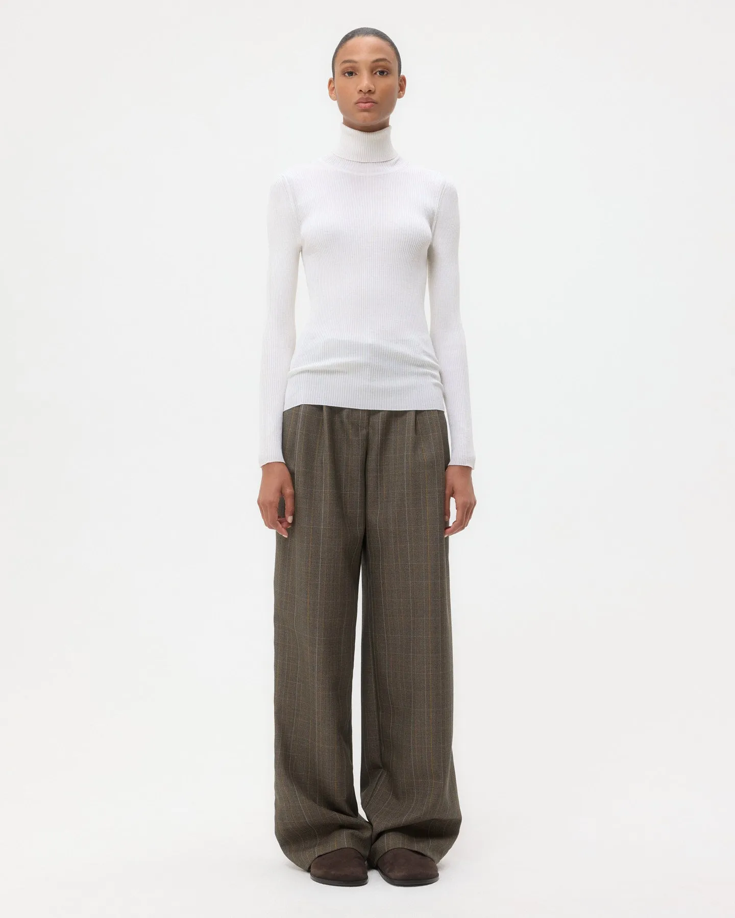 Knit Turtleneck in Merino Wool sold by TWP CLOTHING