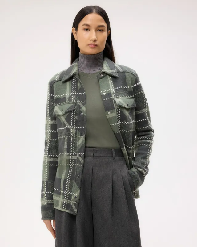 Rancher's Cardigan in Cashmere sold by TWP CLOTHING