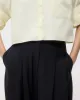 Carrie's Trouser in Drapey Wool Crepe sold by TWP CLOTHING