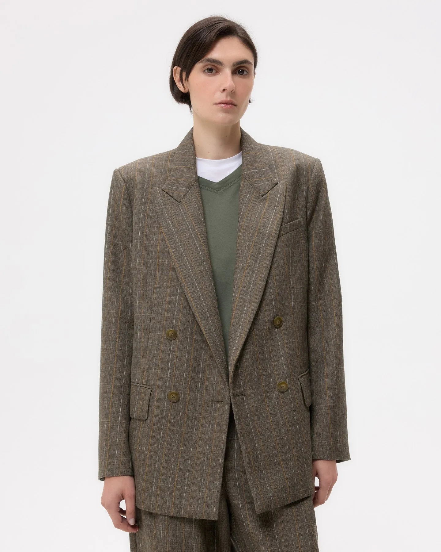 Harper Blazer in Stretch Wool sold by TWP CLOTHING product image thumbnail 4