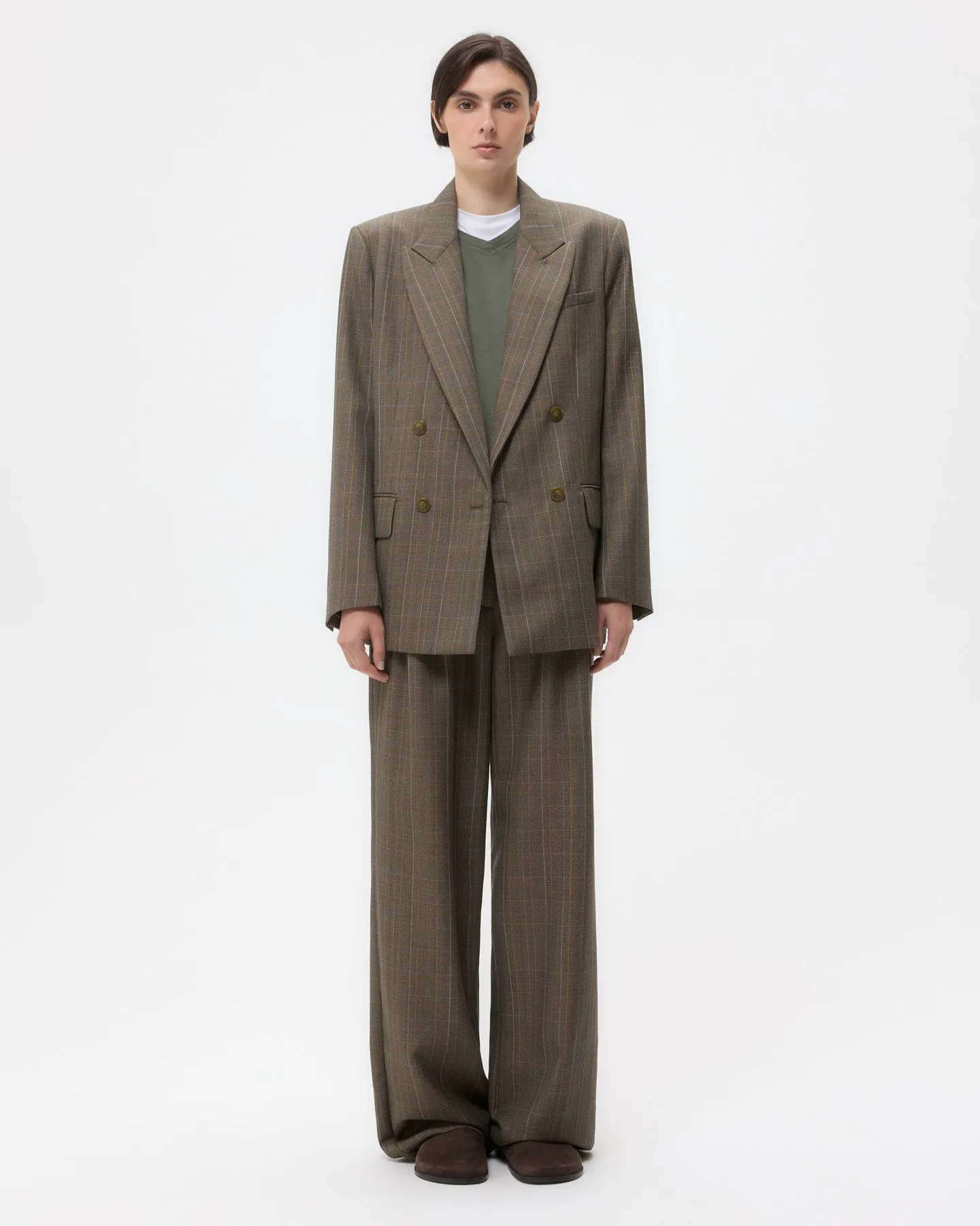 Harper Blazer in Stretch Wool sold by TWP CLOTHING