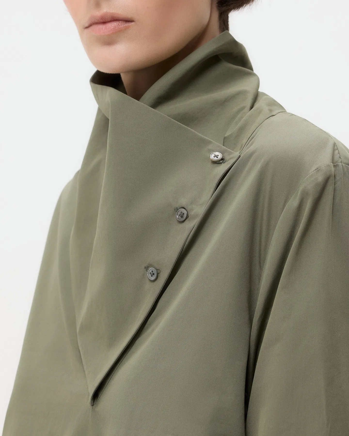 My Maria Top in Super Compact Poplin sold by TWP CLOTHING product image thumbnail 2