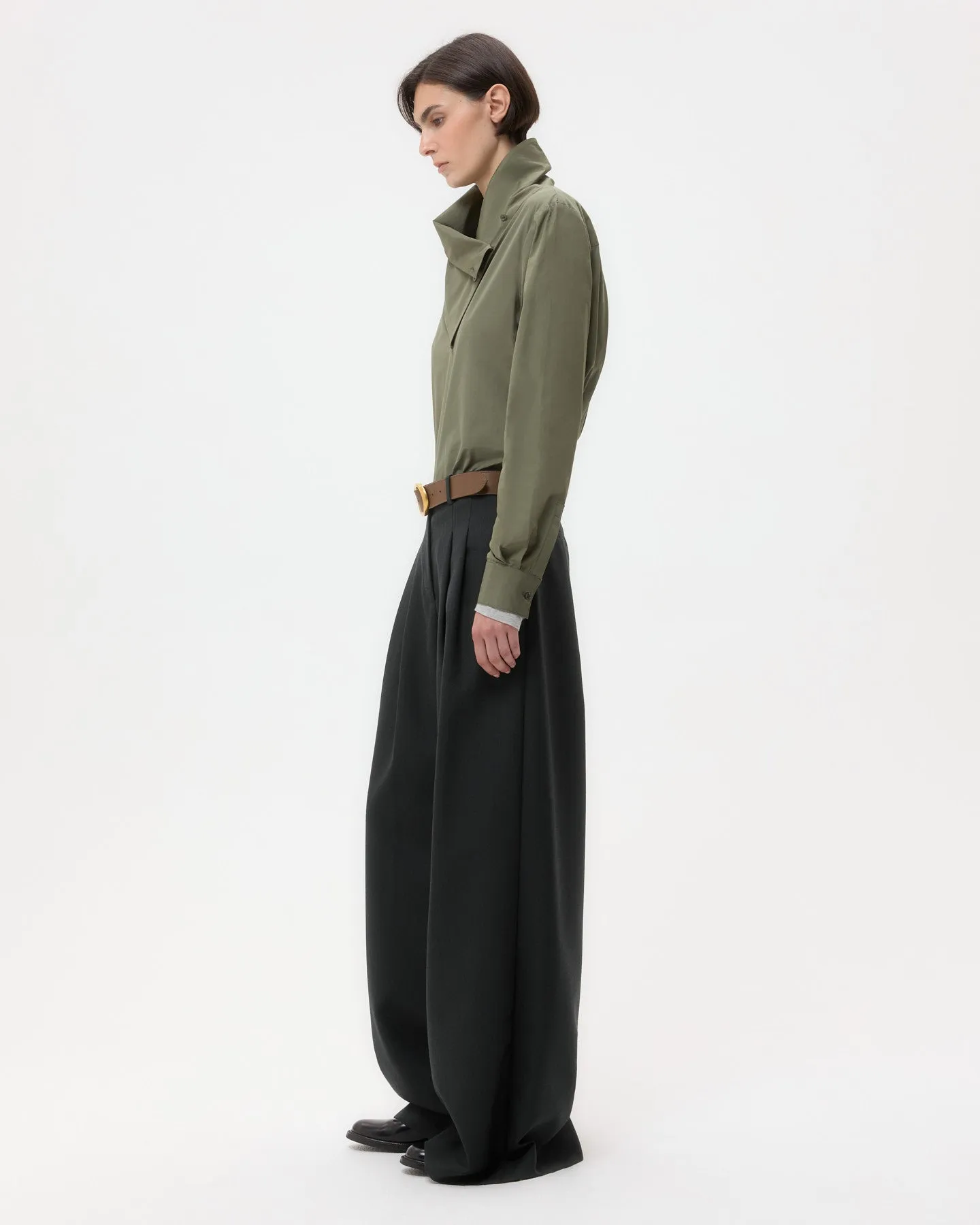 My Maria Top in Super Compact Poplin sold by TWP CLOTHING product image thumbnail 4