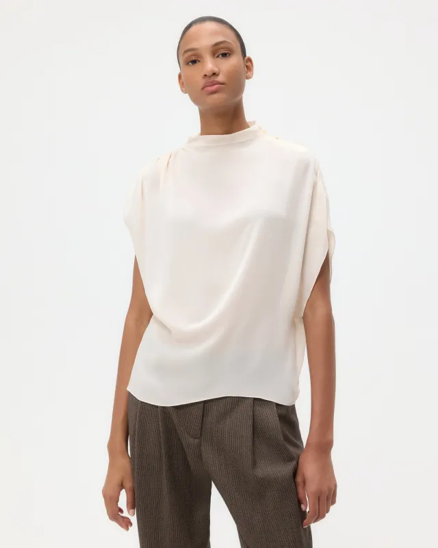 Wish You Would Top in Silk Georgette sold by TWP CLOTHING