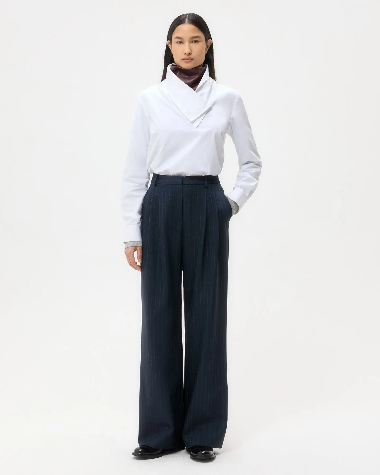 Sulli Pant in Stretch Wool sold by TWP CLOTHING