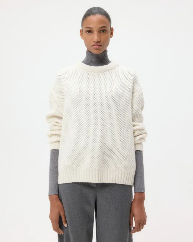Waffle Thermal in Cashmere sold by TWP CLOTHING