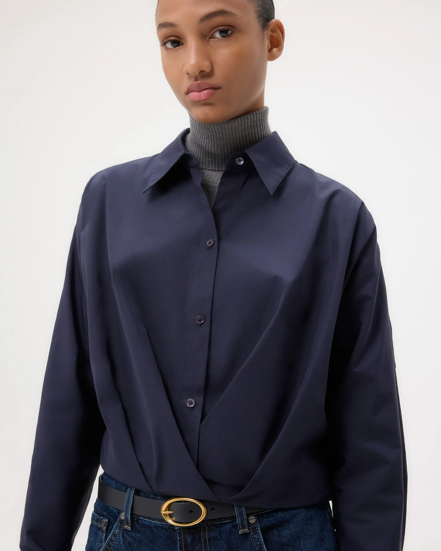 Taken Top in Super Compact Poplin sold by TWP CLOTHING product image thumbnail 2