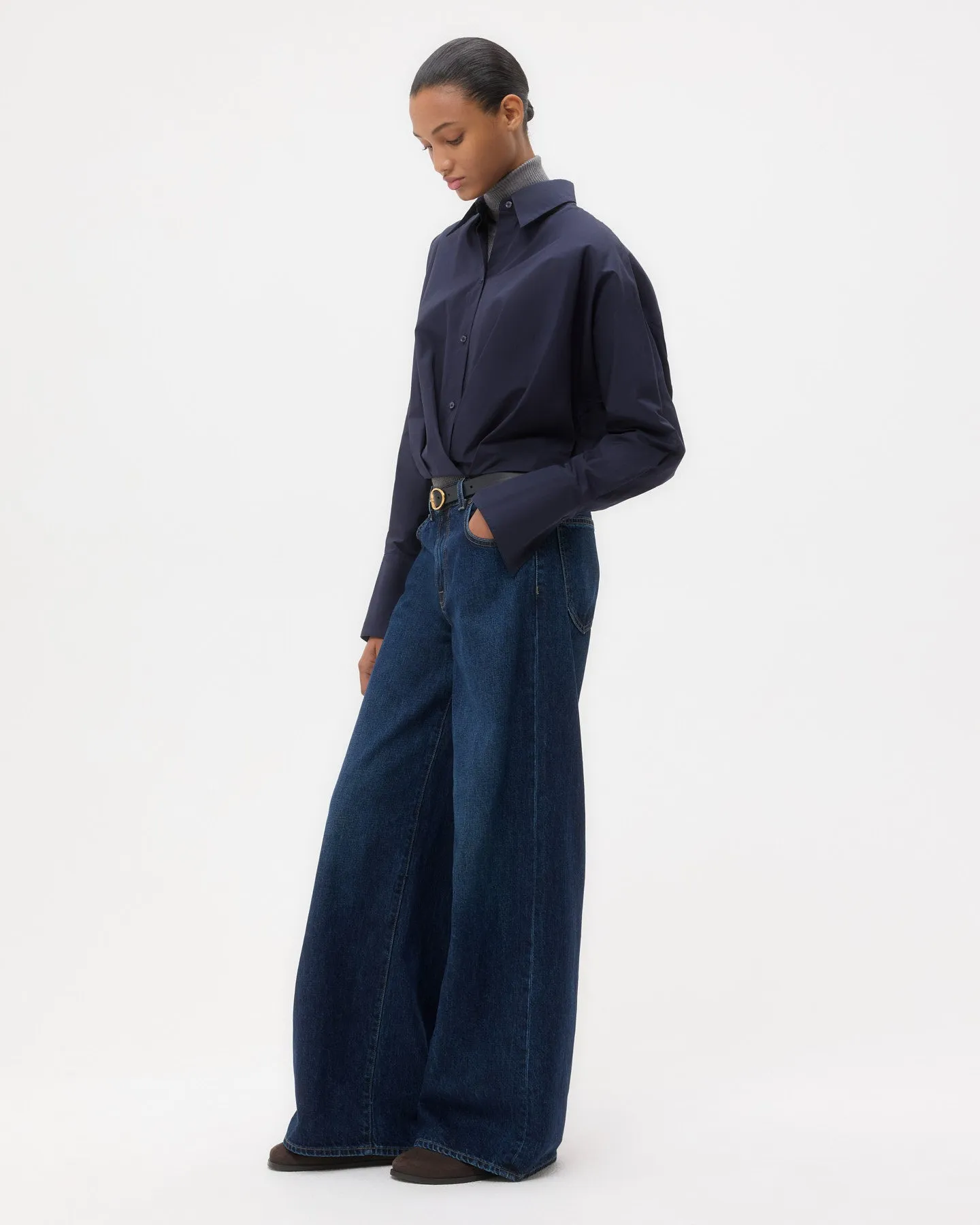 Taken Top in Super Compact Poplin sold by TWP CLOTHING product image thumbnail 4