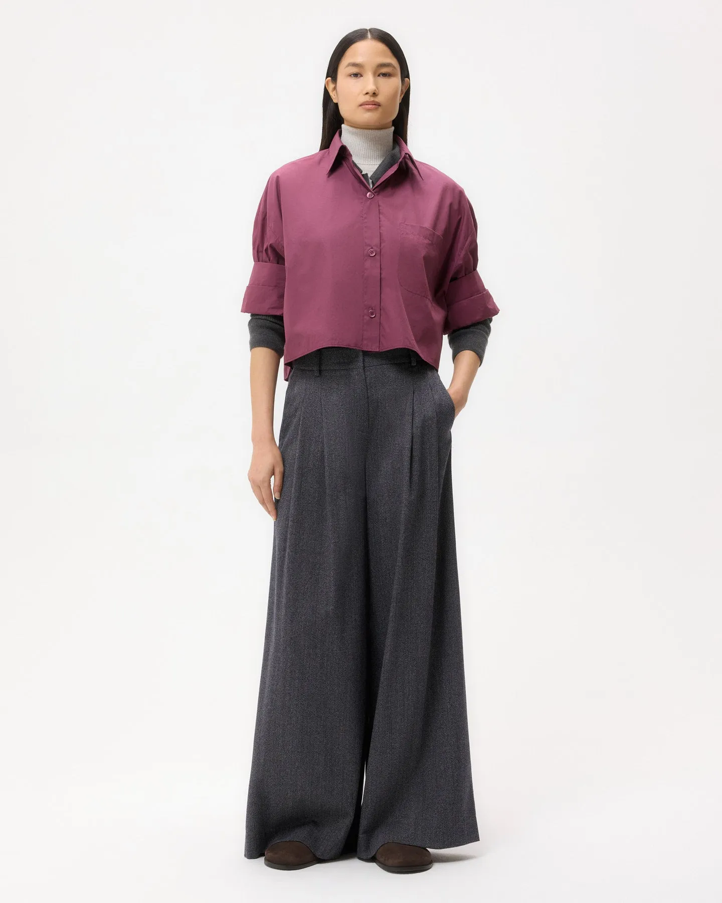 Next Ex Shirt in Super Compact Poplin sold by TWP CLOTHING product image thumbnail 3