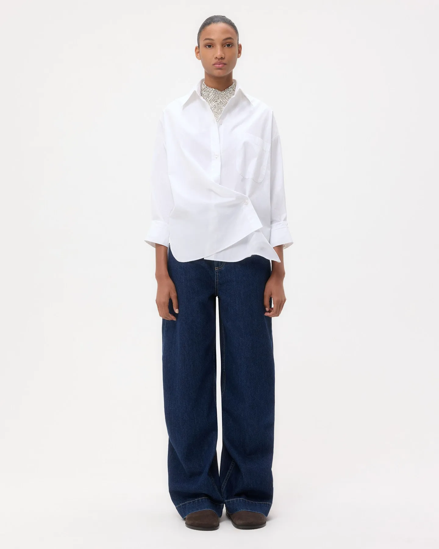 New Earl in Super Compact Poplin sold by TWP CLOTHING