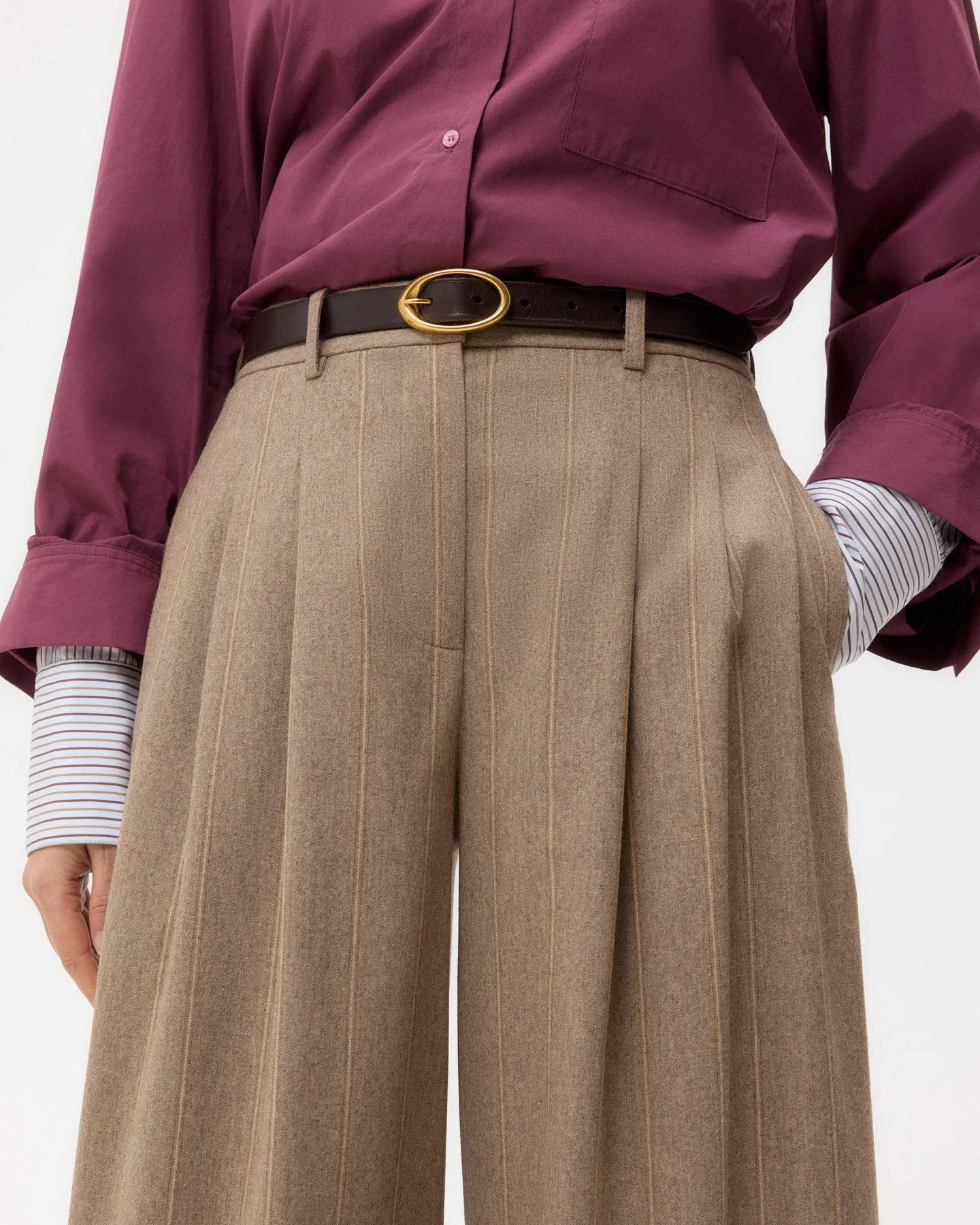 Avery Pant in Stretch Wool sold by TWP CLOTHING product image thumbnail 5