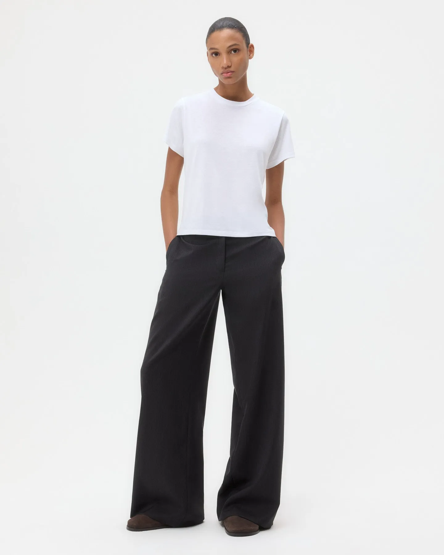 His Tee in Supima Cotton sold by TWP CLOTHING