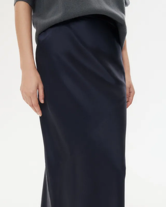 My Endless Love Skirt in Hammered Viscose Satin sold by TWP CLOTHING