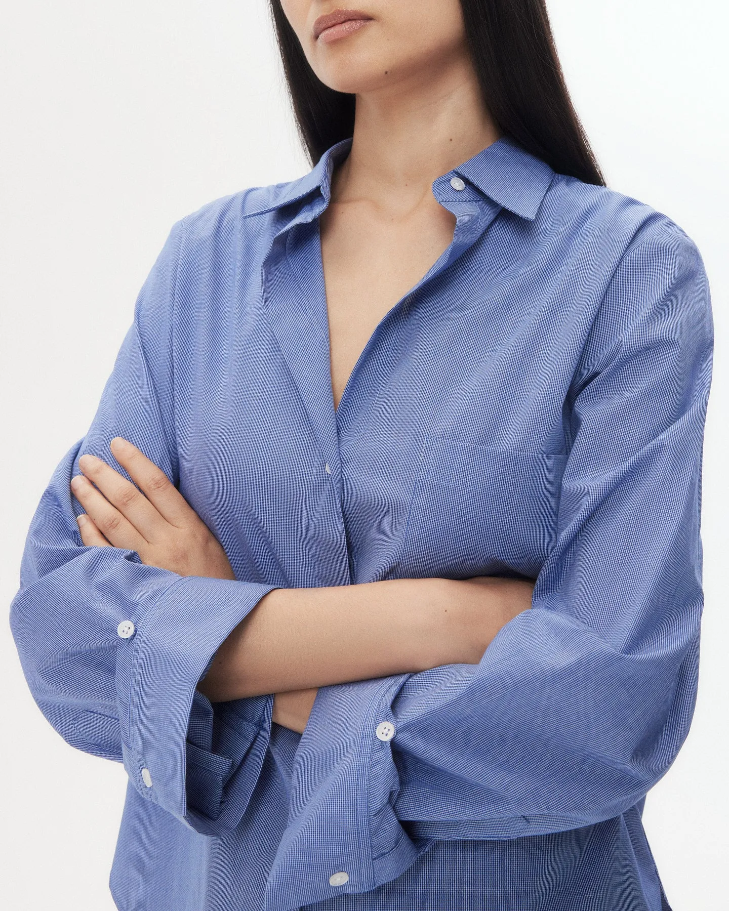 Next Morning Shirt in Cotton Poplin sold by TWP CLOTHING