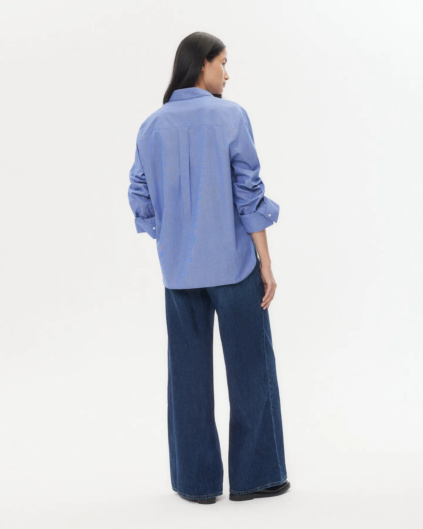 Next Morning Shirt in Cotton Poplin sold by TWP CLOTHING product image thumbnail 5