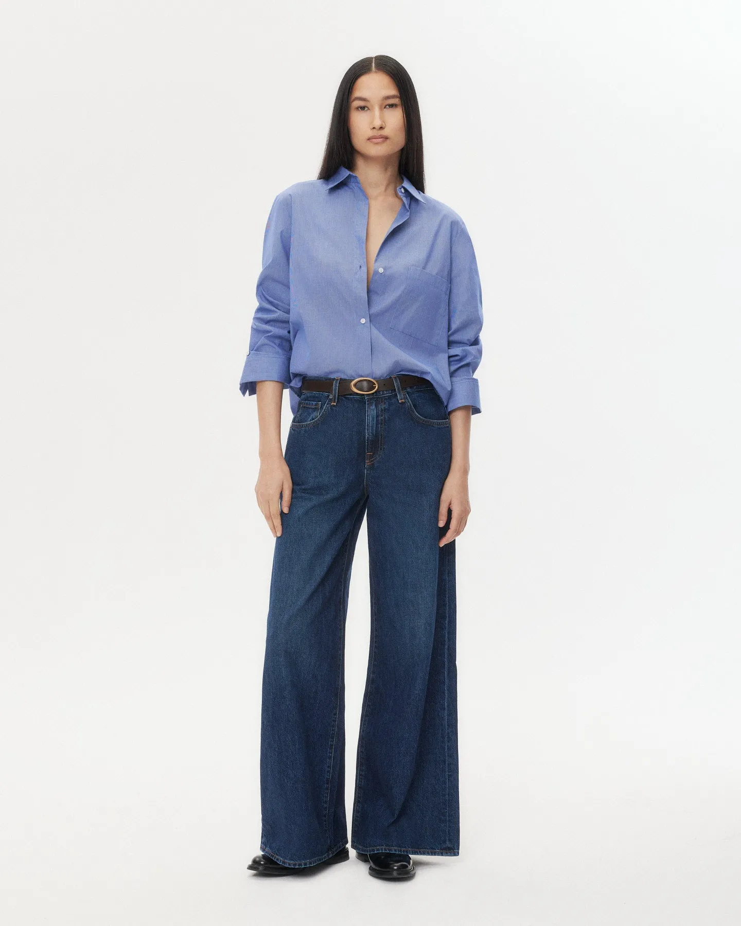 Next Morning Shirt in Cotton Poplin sold by TWP CLOTHING product image thumbnail 2